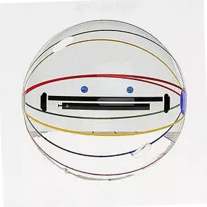 PVC 투명 롤러 물놀이 1.5m 워터 풍선 원통굴리기 워터볼