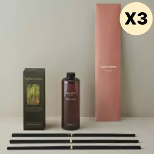 테일러센츠 피오니 디퓨저 리필세트 공간향수 선물 X3