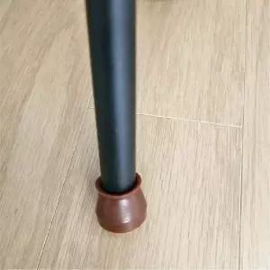 실리콘 끌림 식탁 의자커버 XS 진갈색 의자캡 긁힘방지