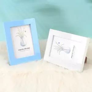 탁상용액자 파스텔 스탠드 액자 1P 사진액자