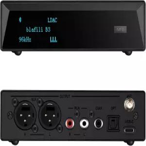blafili B3 Professional XLR Bluetooth v5.1 음악 수신기 LDAC 및 aptX HD 스트리머 내장 ESS DAC