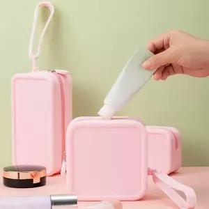 실리콘 방수가방 화장품 보관 수영 파우치 물놀이 방수백 헬스장