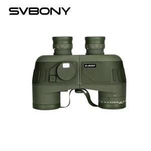 망원경 고성능 쌍안경 휴대용 렌즈 야간 잠만경 천체 SVBONY SV27 망원경 7x50 내장 레인지파인더 컴퍼스가