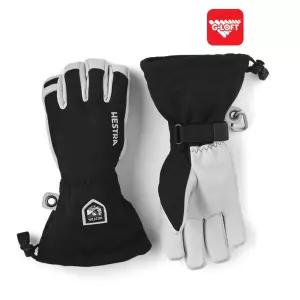 헤스트라 스키 스노보드 가죽 장갑 아미 레더 헬리 스키 블랙