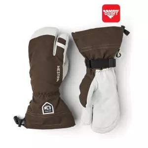 헤스트라 스키 스노보드 가죽 장갑 아미 레더 헬리 3핑거 에스프레소