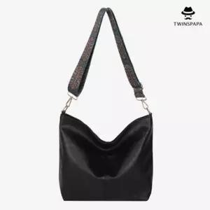 트윈스파파 빈티지 엔틱 텍스처 여성 PU 가죽 숄더백(P0000UDK/4컬러)