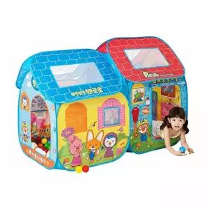 어린이 더블 하우스 볼텐트 세트 2단 변신 놀이방 실내 텐트 아이방 유아 선물
