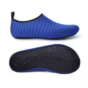 남녀공용 스트라이프 아쿠아 슈즈 수영장 워터파크 서핑 바캉스 물놀이신발 우븐슈즈 아쿠아삭스 워터슈즈