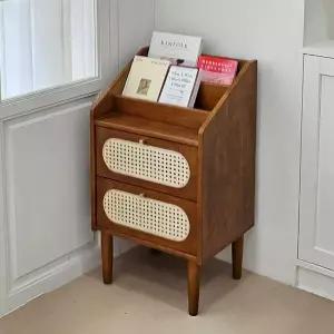 [보루네오하우스]보루네오 엘리브 다온 라탄 매거진랙 수납 pn959