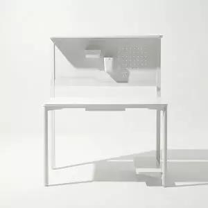 [신세계라이브쇼핑]동서가구 E0 아르케 컴퓨터 메모판 타공판 책상 1400 DF927811