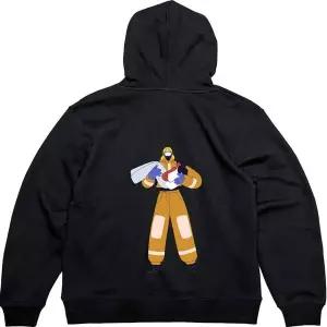 [셀러에이드]헤비후드티 뒷면 사람구하기 소방관 최고그림 다양한색상 전사이즈