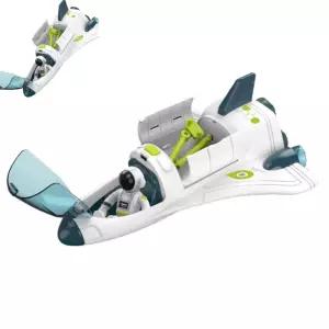 무챠 비행체장난감 세트형태 조립자동차 우주왕복선 항공기 자동차 왕복선 비행기