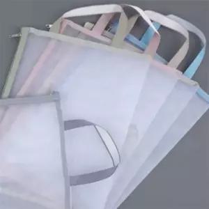 ( )매쉬 가방 다용도수납 망가방 손잡이파우치가방