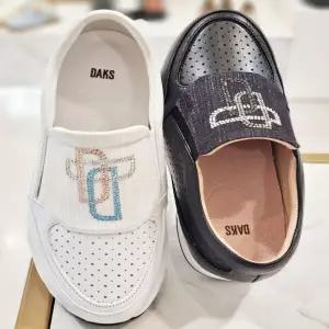 DAKS [닥스구두] 여성 DD장식 펀칭슬립온 DLS421 TA30