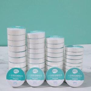 10PCS Set Compressed Towel Cloth Trip Qui Napkin Washable Drying Washcloth Outdoor Hotel Dispo