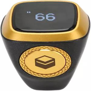 포키티 핑거 집계 카운터 클리커 0.49인치 화면 스마트 블루투스 무슬림용 디지털 전자 핸드