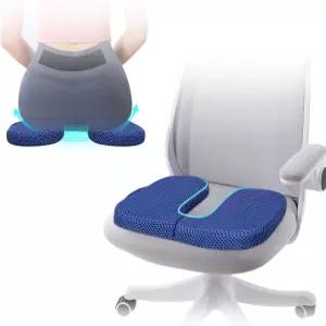 꼬리뼈 통증을 위한 치질 도넛 베개 좌골 통증 완화 엉덩이 노인용 압통 시트 쿠션 침대 산후 콕시엑스