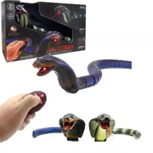 코브라 무선 조종 리얼 뱀 색상랜덤발송