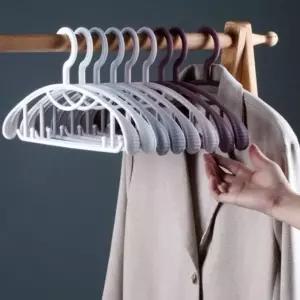 1세트 가디건 튼튼한 논슬립 어깨뿔방지 셔츠옷걸이 고급옷걸이 겨울 코트