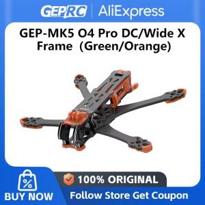 호환 GEPRC GEP-MK5 O4 Pro DC Mark5 와이드 X 프레임 5인치 드론 카본 RC FPV 쿼드콥터 헬리콥터 교체 액