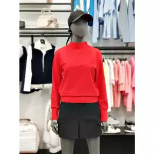 볼빅 여성 반넥 폼엠로고포인트 티셔츠 VLTSO903_RE