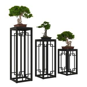 소나무 분재 수석 보드 조각상 1 01 소나무분재 높이75 스탠 30 높이 길이 조경