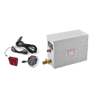 스팀 사우나 기계 가정용 장비 스토브 스파용 핑크 컨트롤러 접이식 3kw 반신욕 핀란드