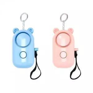 휴대용 안전 경고음 호신 경보기 곰인형 디자인 안전귀가용