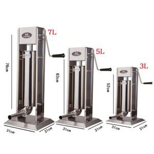 수제 소세지 제조 만들기 제조기 소세지충진기 3L 소시지 수제소세지만들기 충전기 스텐