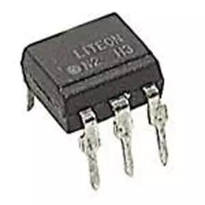 주요 브랜드 4N25 옵토커플러 기본 DC 출력의 입력 1채널 트랜스 20 전송 비율 6핀 PDIP 1.2V 4mm H x 7mm