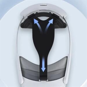 Pico4Pro VR 액세서리용 A45U 교체용 헤드 스트랩 압력 조절 가능