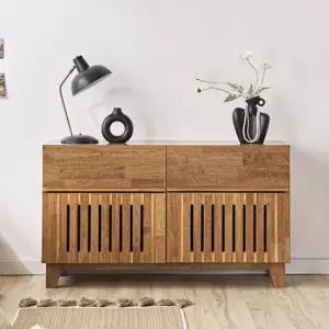 빅피처가구 버티컬 아일랜드 고무나무 1000 원목수납장 (착불)