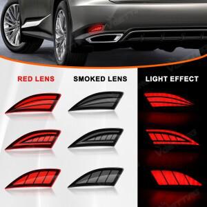 렉서스 RX300 RX450h  턴 시그널 브레이크 라이트 안개등 리플렉터 액세서리용 리어 범퍼 어셈블리