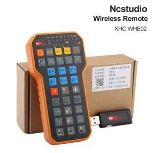 WHB02 무선 리모컨 머신 Ncstudio 매크로 XHC 조각기 핸들 PM53C 보드,