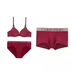 [매장정품] 캘빈클라인언더웨어 CK언더웨어 커플속옷 세덕티브 AF 브라팬티세트 남성드로즈 (QF6