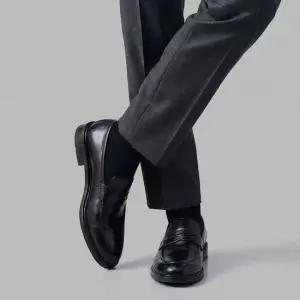 남성구두 소가죽 키높이 로퍼