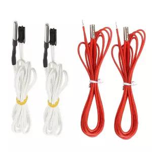 Prusa I3 히팅 튜브 요소용 HzdaDev 히터 카트리지 24V 40W 서미스터 고온 센서 MK3/Prusa MK3S+ 3D 프린터