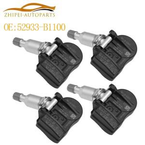 52933-B1100 현대 산타페 Equus Genesis Accent 433MHZ 용 TPMS 타이어 압력 모니터 센서 카