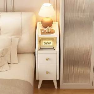 틈새장250 틈새수납장 선반 원목 사이드 서랍장