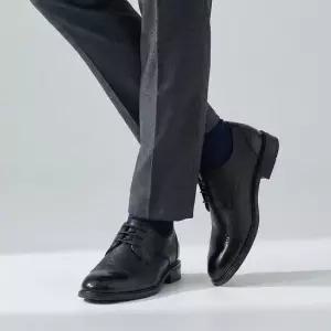 남성구두 소가죽 키높이더비슈즈