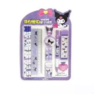 [문구] 산리오 큐티쁘띠 문구세트 쿠로미 신학기 입학선물