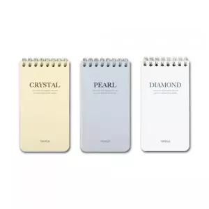 양지 쥬얼리PP노트 1호 / 75x130 72매 56절 권(1개입)