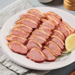 인정식탁 샛노랑오리 오리훈제 슬라이스 200g 4봉~14봉 담기