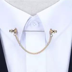 바 스타일 넥타이핀 브로치 카라 클립 카라 장식 클립 카라핀 정장카라핀 남자카라핀