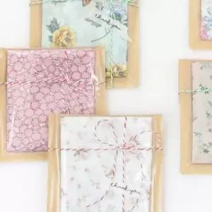 순면 아사 손수건 가제 반다나 대형 에티켓 포장 선물용 여성용 면 손수건 선물용손수건