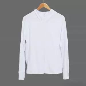 [라일리여성의류] Rly 여성 후드 집업 M 화이트 아이스자켓 여름집업