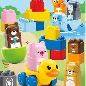 베베블럭 아기블럭 돌선물 옥스포드 동물블럭 창의력 소근육 집중력 관찰력