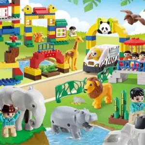 38개월 유아블록 옥스포드 사파리 동물원 조립 소근육발달 인지능력 182pc 돌선물
