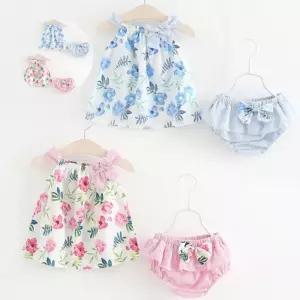 (제스트)플로랄리본 민나시원피스 아동 310083 바지세트