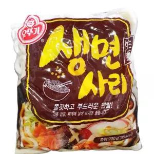 오뚜기 생면 사리 200g 50개 면 사리 라면